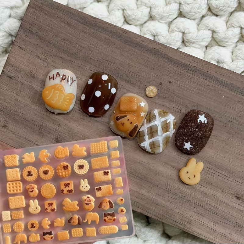 Art Craft Template - Set Cetakan Kue & Seni Kuku