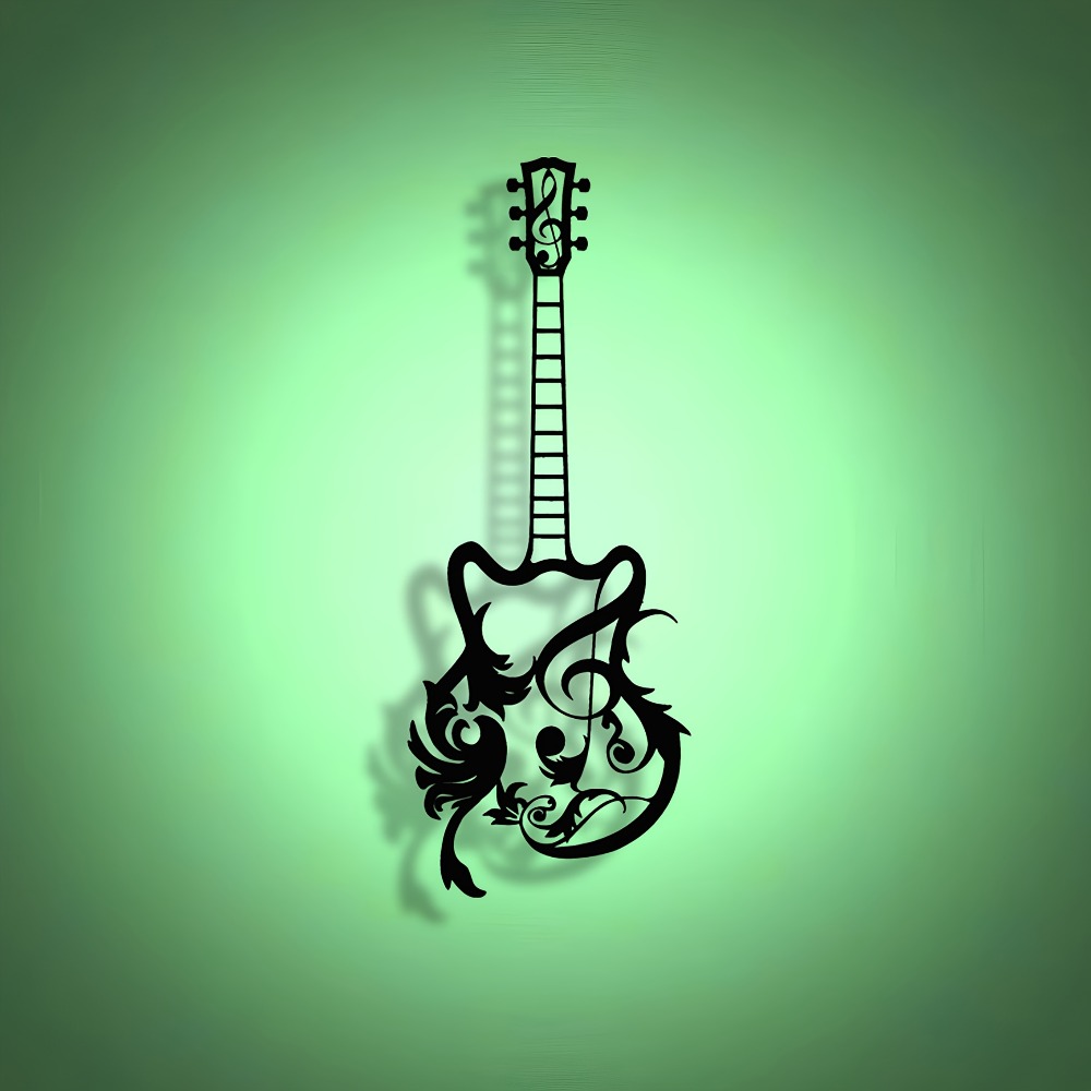 Art Craft Bar - CIFbuy Seni Dinding Gitar Logam Tempa