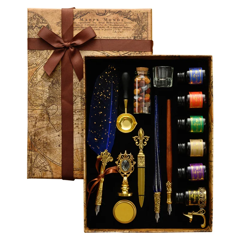 Batik Wax Kit - Kit pena celup bulu antik, pena