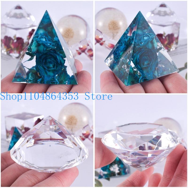 Craft And Art Difference - Cetakan Pengecoran Silikon Kubus Cetakan Resin