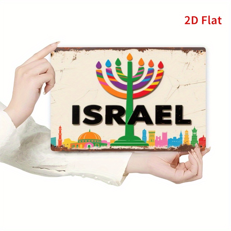 Art & Craft Photos - CIFBUY Hiasan Dinding Aluminium Vintage, Papan