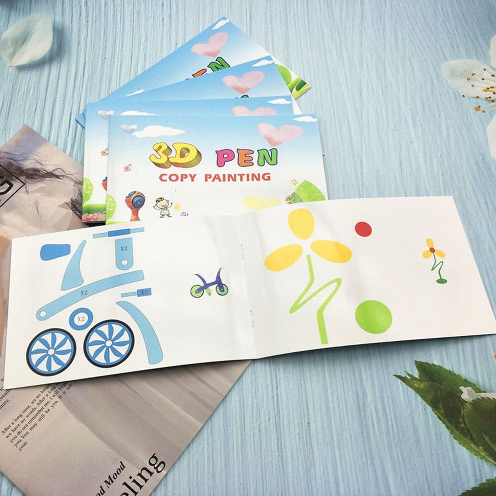 Art Craft Template - Alat Pena 3D Kreatif Kerajinan Seni