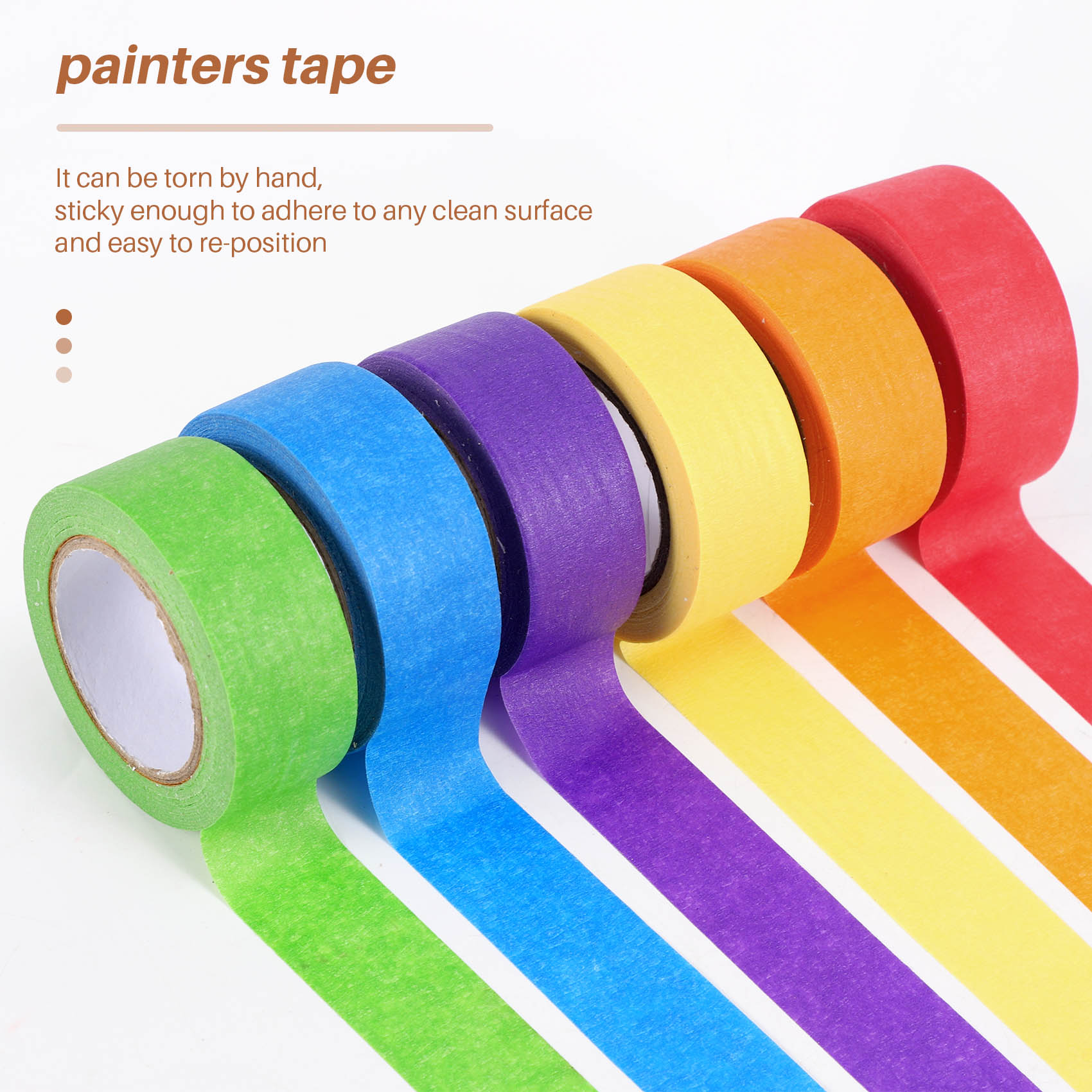 Craft And Art Difference - A84E-Pita Masking Berwarna, Pita Pelukis Berwarna