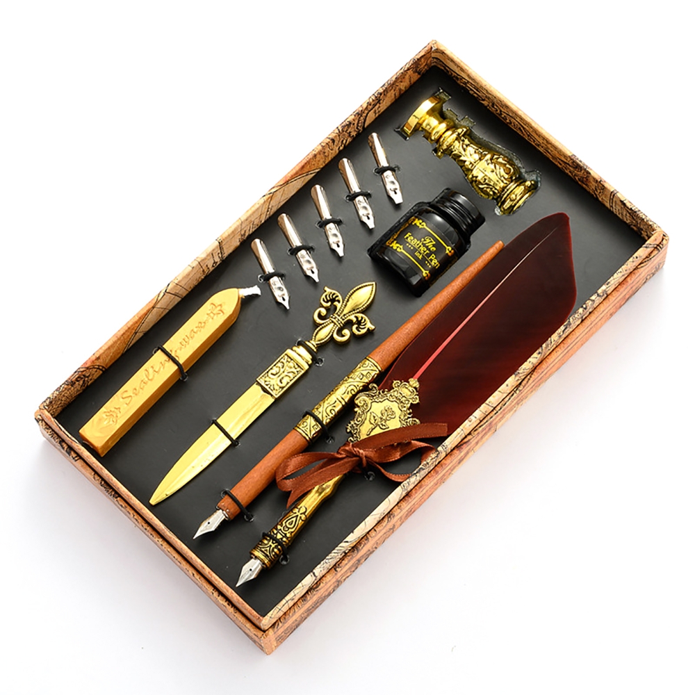Batik Wax Kit - Set Pena Antik dengan Pena Celup