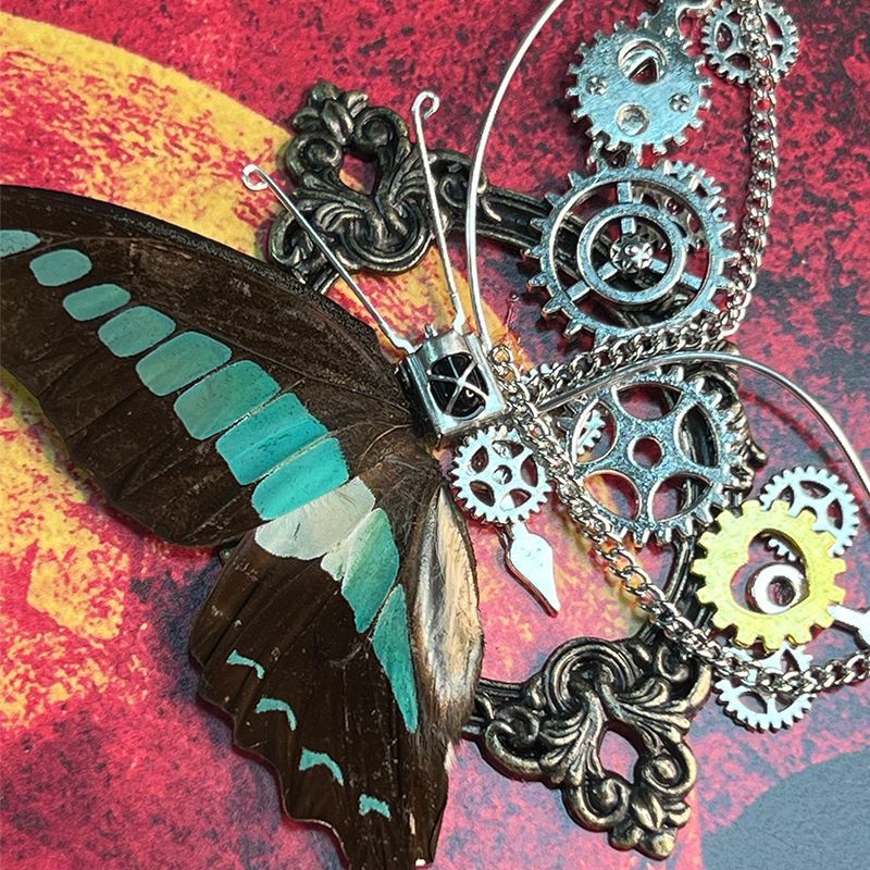 Art Craft Kit - Kit DIY Bingkai Kupu-kupu Steampunk Spesimen
