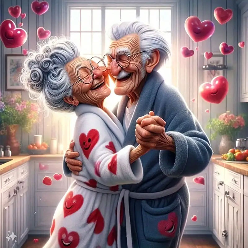 Art Craft Website - Set Lukisan Berlian Tarian Romantis, Set