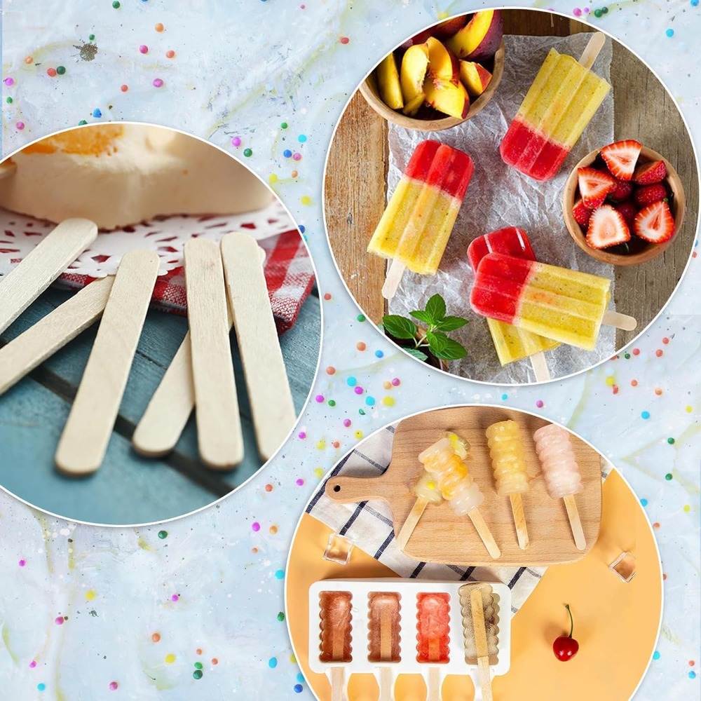 Art Craft Ice Cream - 210 Pcs Stik Es Krim Kayu