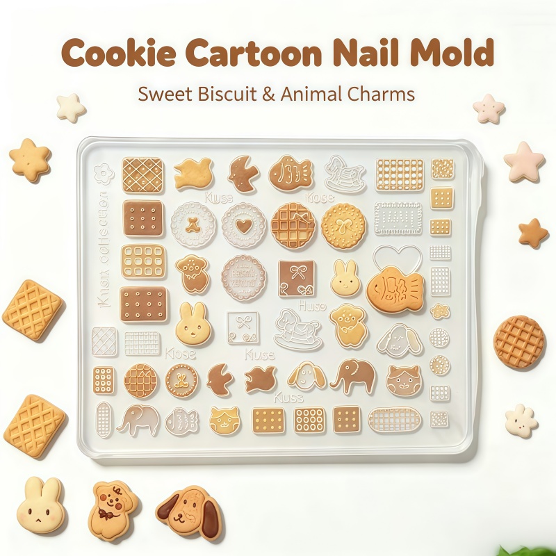 Art Craft Template - Set Cetakan Kue & Seni Kuku