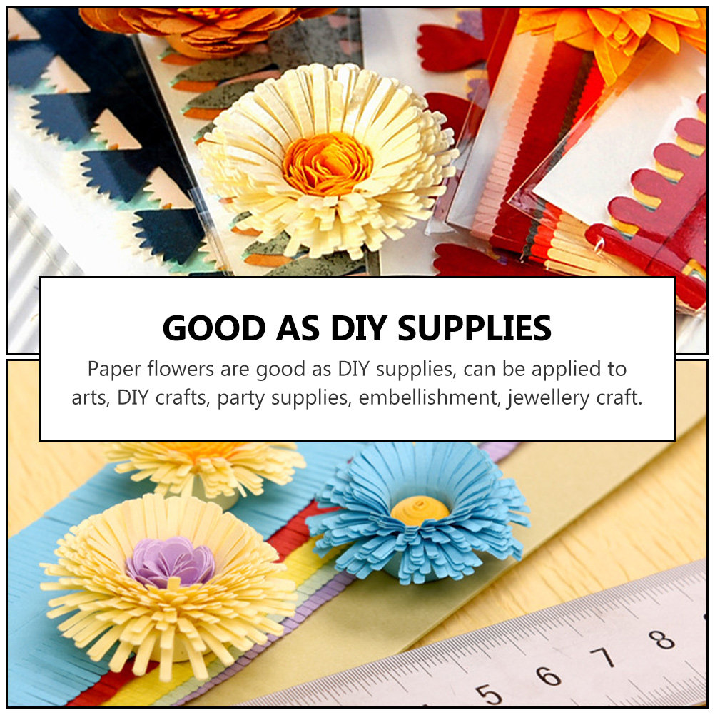 Quilling Paper Strips - 60 Buah Set Strip Kertas Quilling