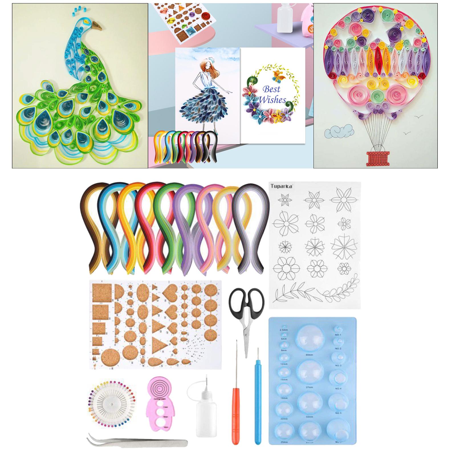 Quilling Paper Strips - Alat Quilling Strip Kertas Gradien 9