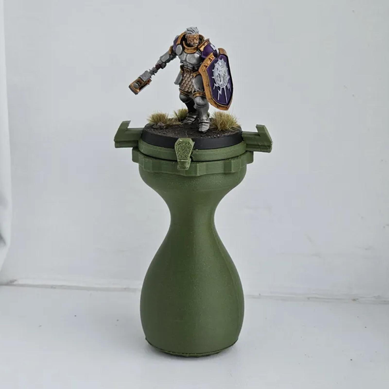 Art Craft Building - Alat Pegangan Lukisan Mini, Penyangga Miniatur,
