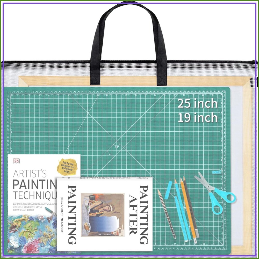 Art Portfolio Bag - Tas Portofolio Seni 25x19 Inci, Tas