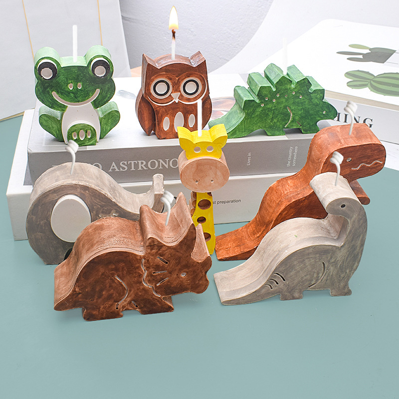 Art Craft Dinosaurs - Cetakan Lilin Seni Kerajinan Hewan, Dinosaurus