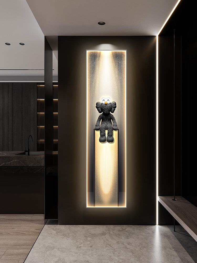 Light Art And Craft - Lampu Dinding LED kristal Modern, lampu