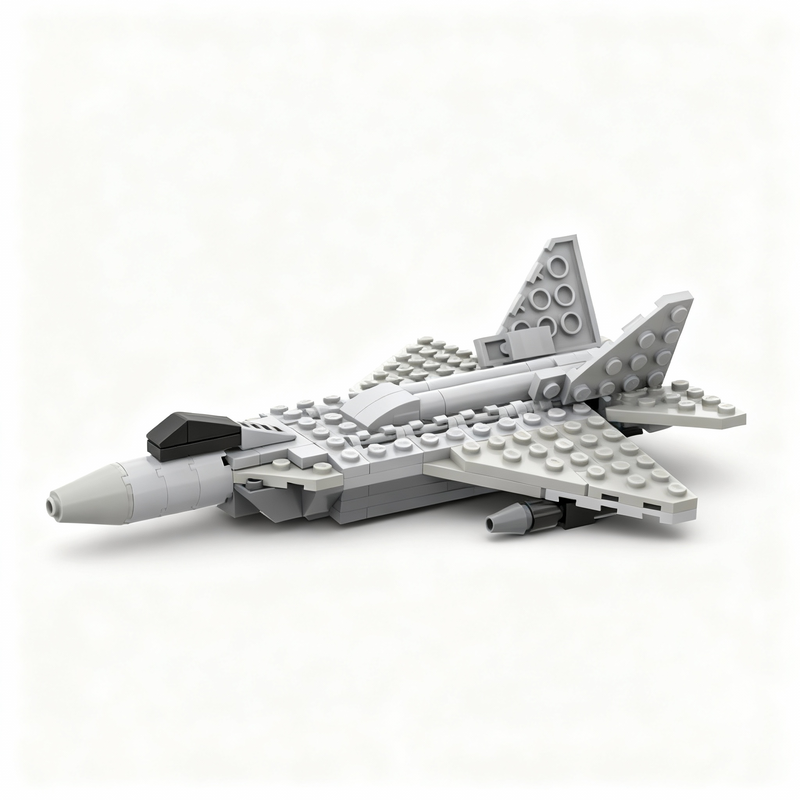 139pcs MOC City Airport F-22 M - Art Craft Building ulasan dan harga