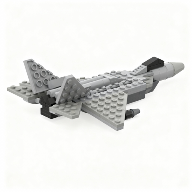 139pcs MOC City Airport F-22 M - Art Craft Building ulasan dan harga
