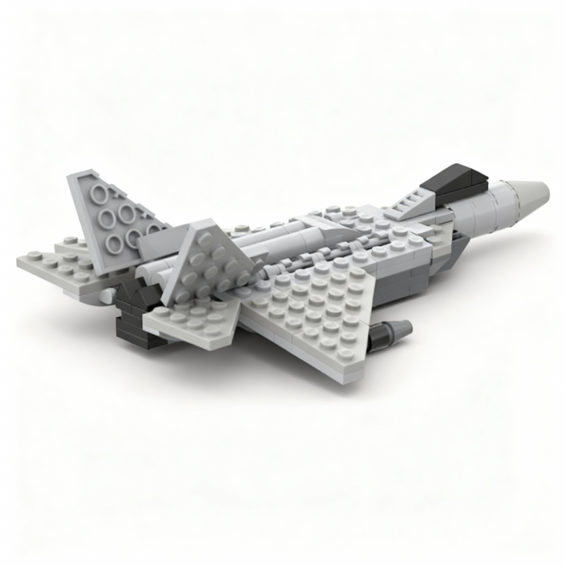 139pcs MOC City Airport F-22 M - Art Craft Building ulasan dan harga