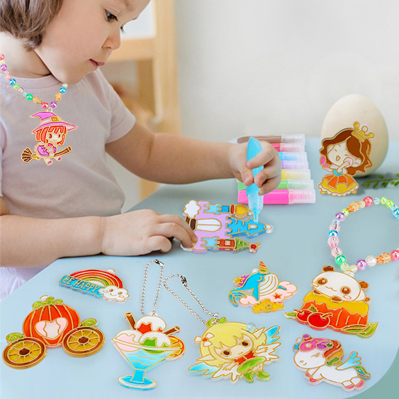DIY Set seni cat kristal dan k - Art Craft Glue ulasan dan harga