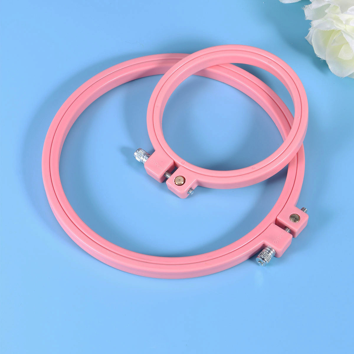 4Pcs Set Bingkai Sulaman Plast - Craft And Art Difference ulasan dan harga