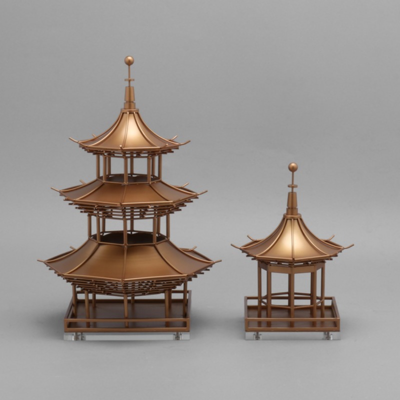 Ornamen Logam Cina Modern & Ra - Art Craft Bar ulasan dan harga