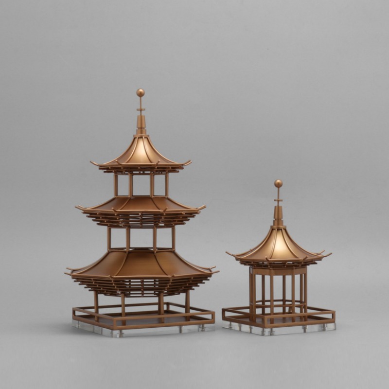 Ornamen Logam Cina Modern & Ra - Art Craft Bar ulasan dan harga