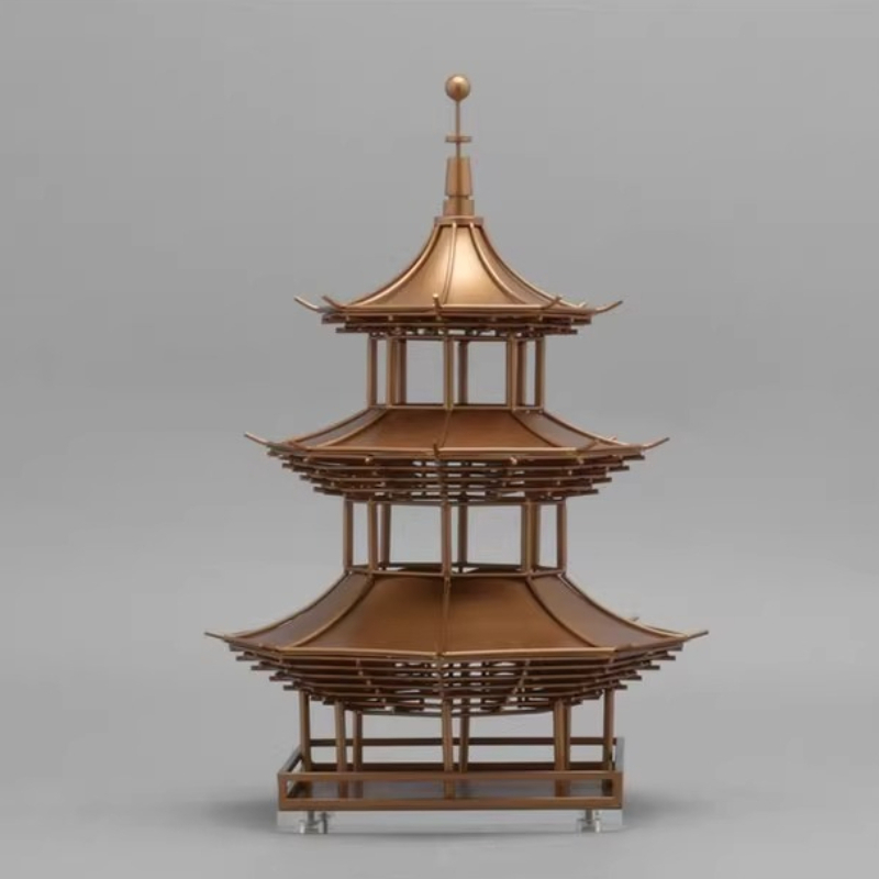 Ornamen Logam Cina Modern & Ra - Art Craft Bar ulasan dan harga