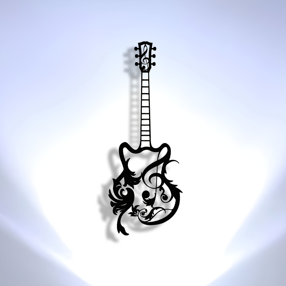 CIFbuy Seni Dinding Gitar Loga - Art Craft Bar ulasan dan harga