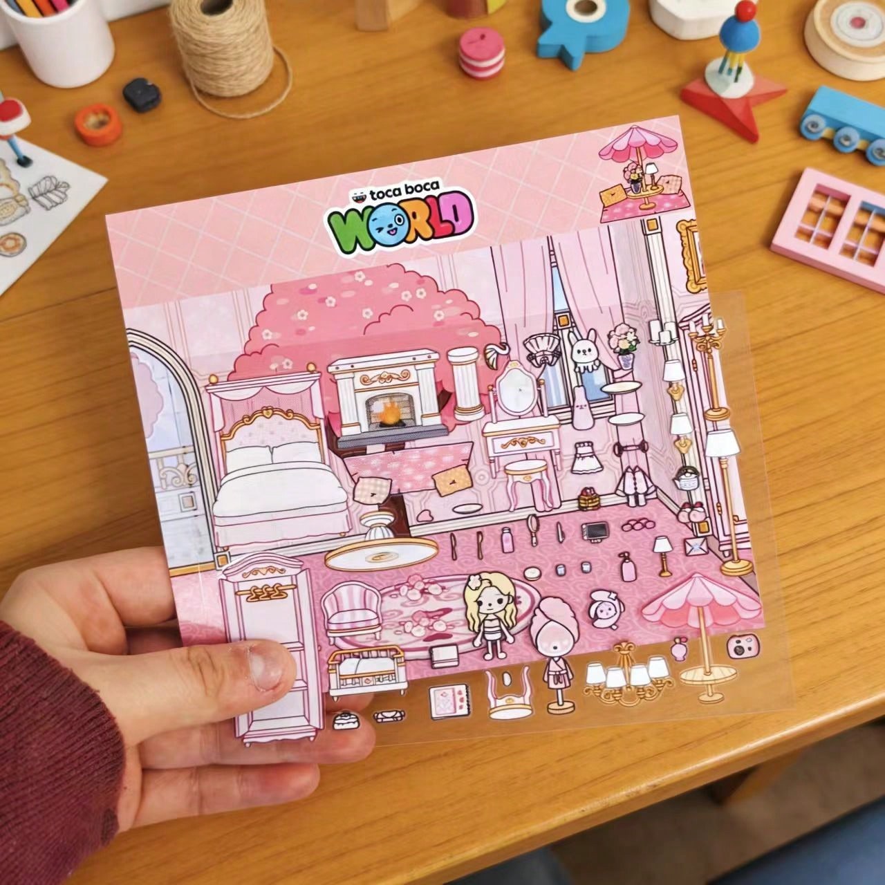 Kit Stiker Kerajinan DIY Kamar - Art Craft Building ulasan dan harga