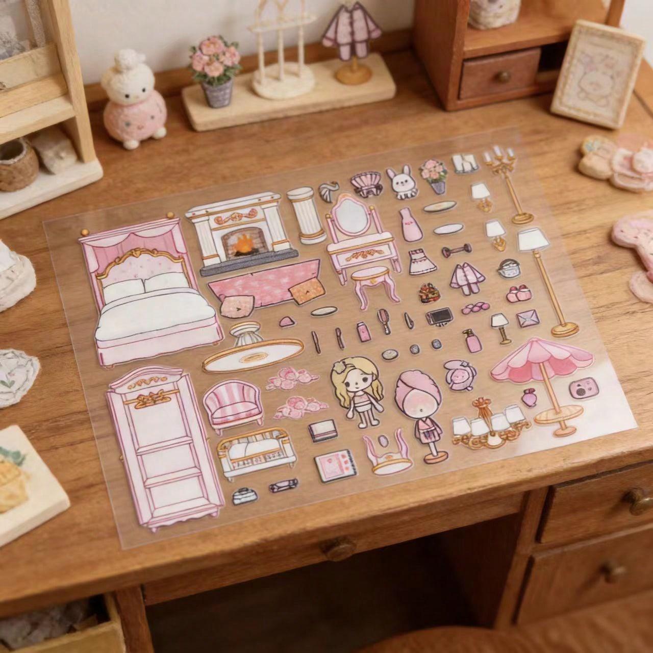 Kit Stiker Kerajinan DIY Kamar - Art Craft Building ulasan dan harga