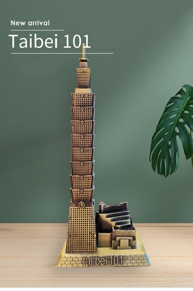 Model Miniatur Gedung 101 Taiw - Art Craft Building ulasan dan harga