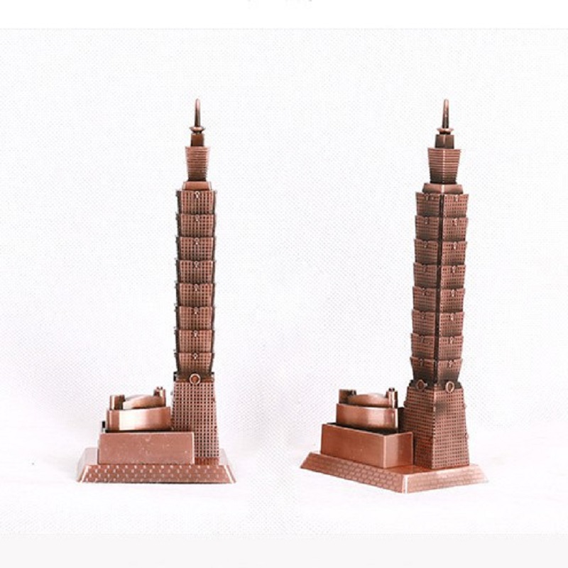 Model Miniatur Gedung 101 Taiw - Art Craft Building ulasan dan harga
