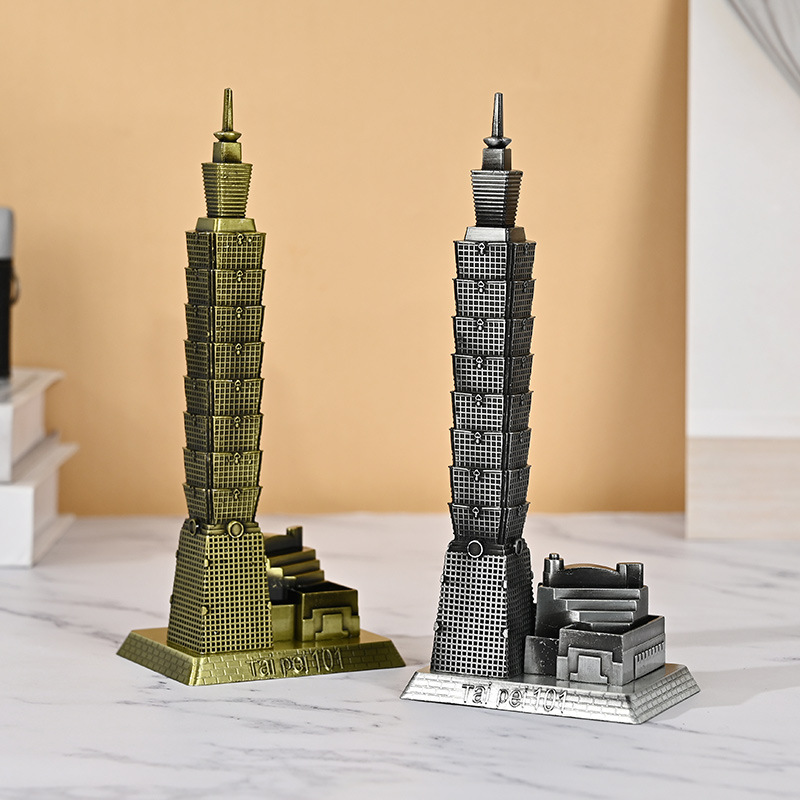 Model Miniatur Gedung 101 Taiw - Art Craft Building ulasan dan harga