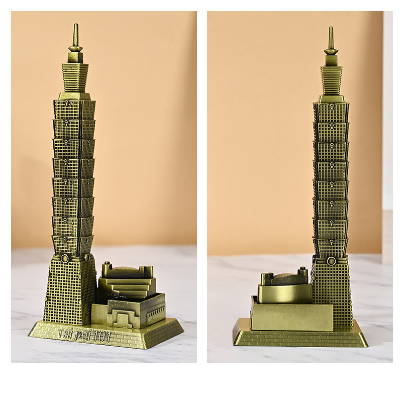 Model Miniatur Gedung 101 Taiw - Art Craft Building ulasan dan harga
