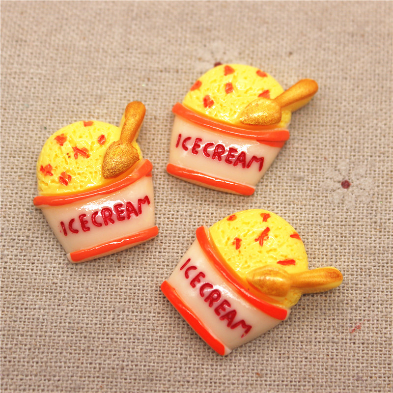 10 Pcs Campuran Warna Kawaii R - Art Craft Ice Cream ulasan dan harga