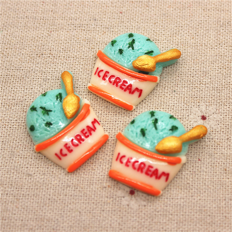 10 Pcs Campuran Warna Kawaii R - Art Craft Ice Cream ulasan dan harga