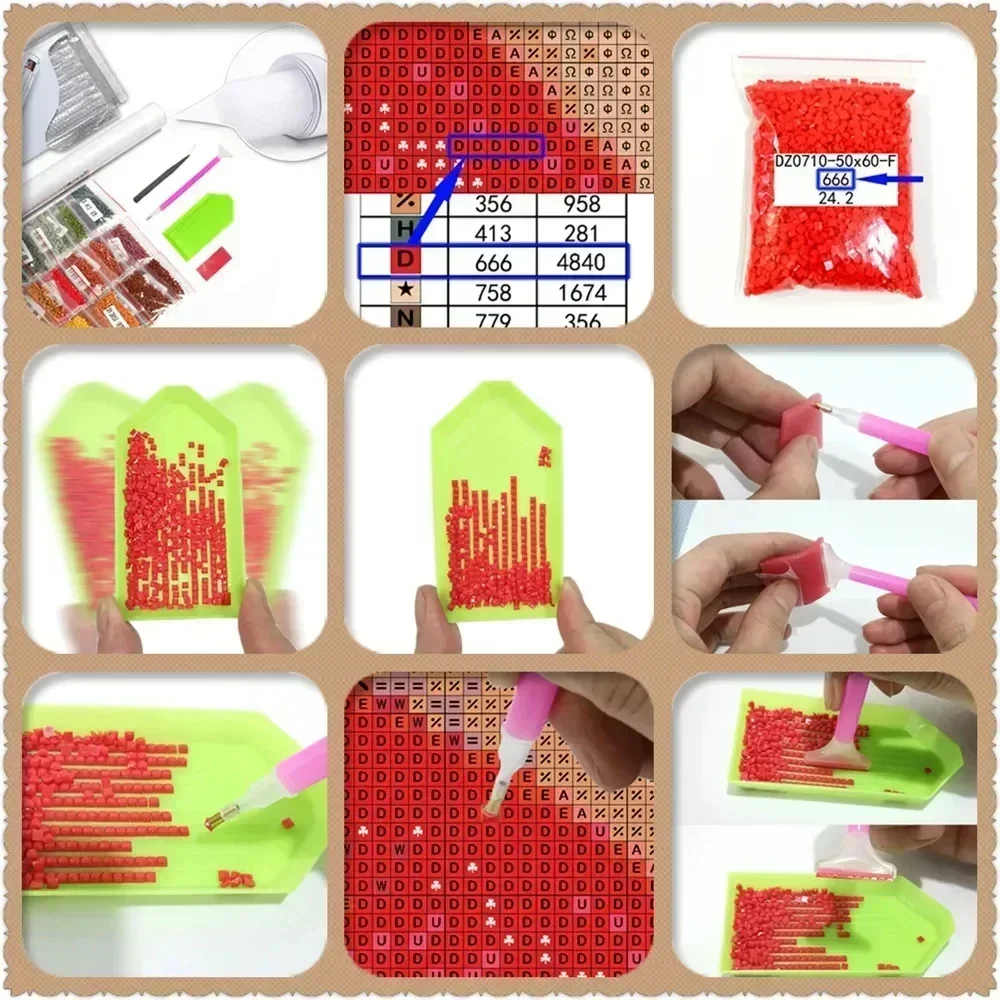 Kit Lukisan Berlian Makanan Ku - Art Craft Ice Cream ulasan dan harga