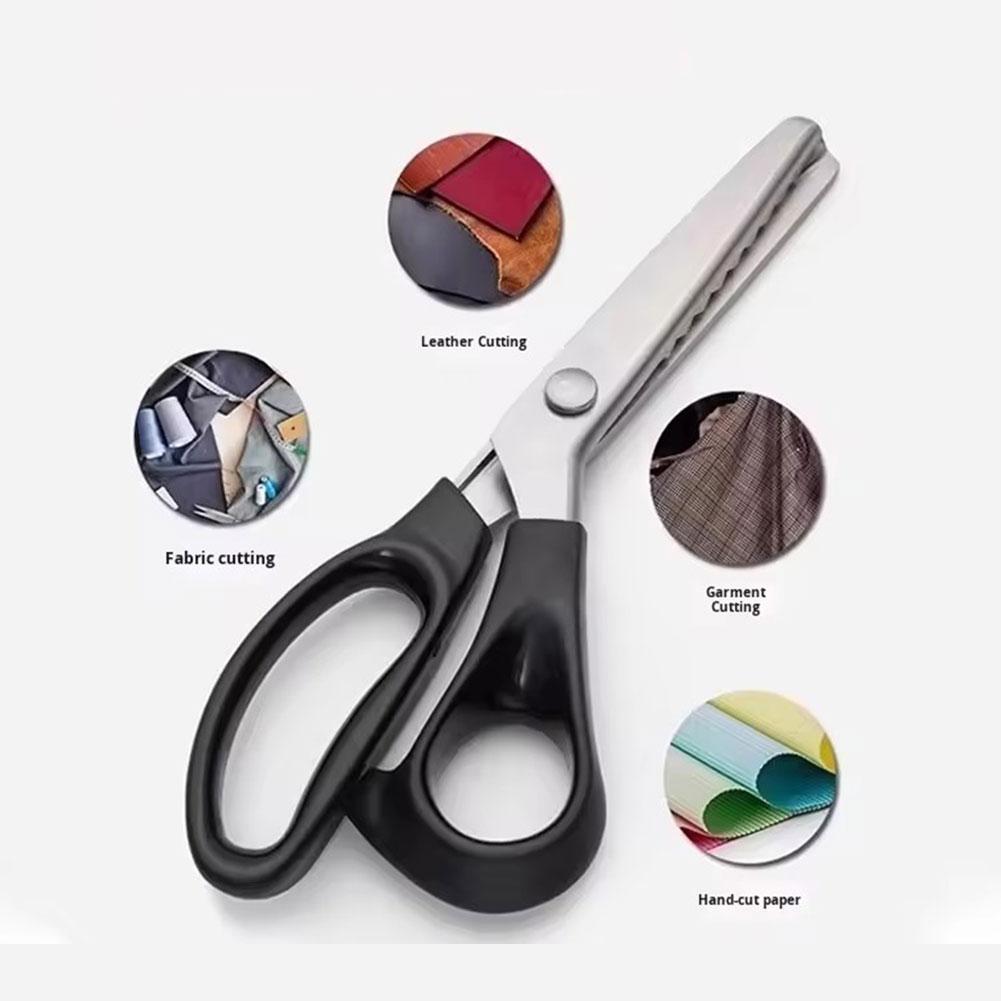 Gunting Jahit Zig Zag, Gunting - Art And Craft Zig Zag Scissors ulasan dan harga