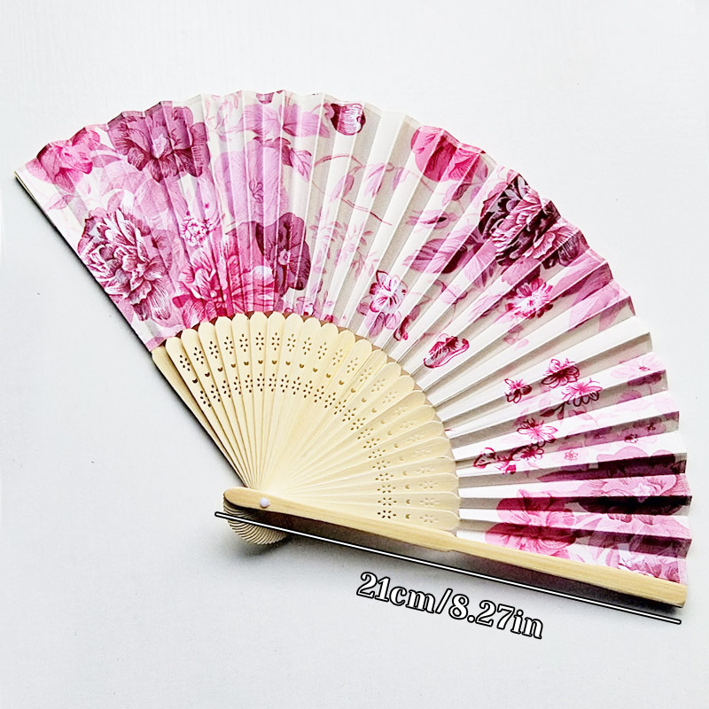 Kipas sutra gaya Jepang Tiongk - Art Craft Website ulasan dan harga
