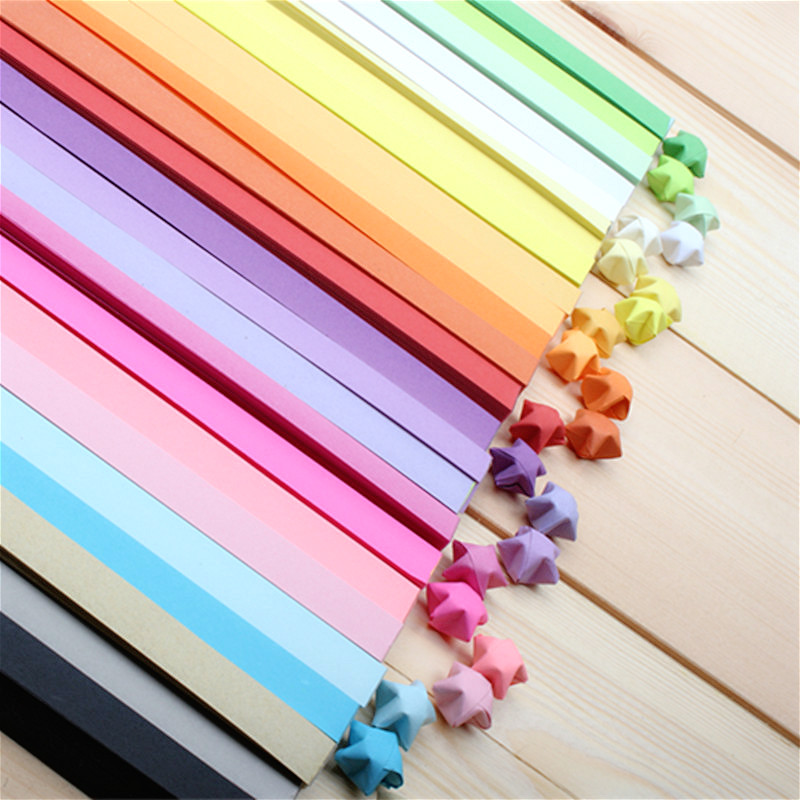 80 buah strip kertas Origami r - Quilling Paper Strips ulasan dan harga