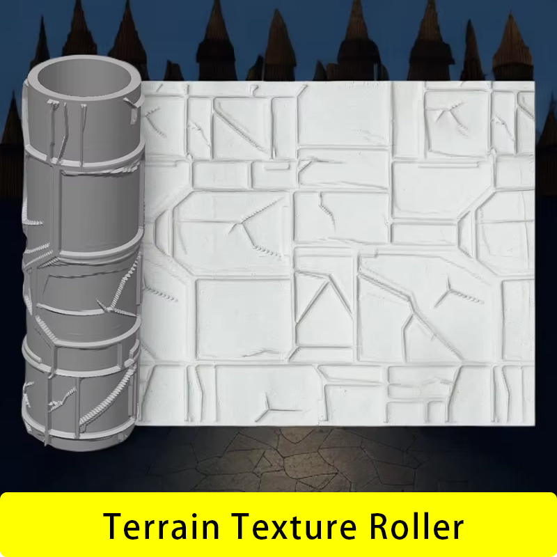 Alat Pembuat Tekstur DND DIY u - Art Craft Building ulasan dan harga