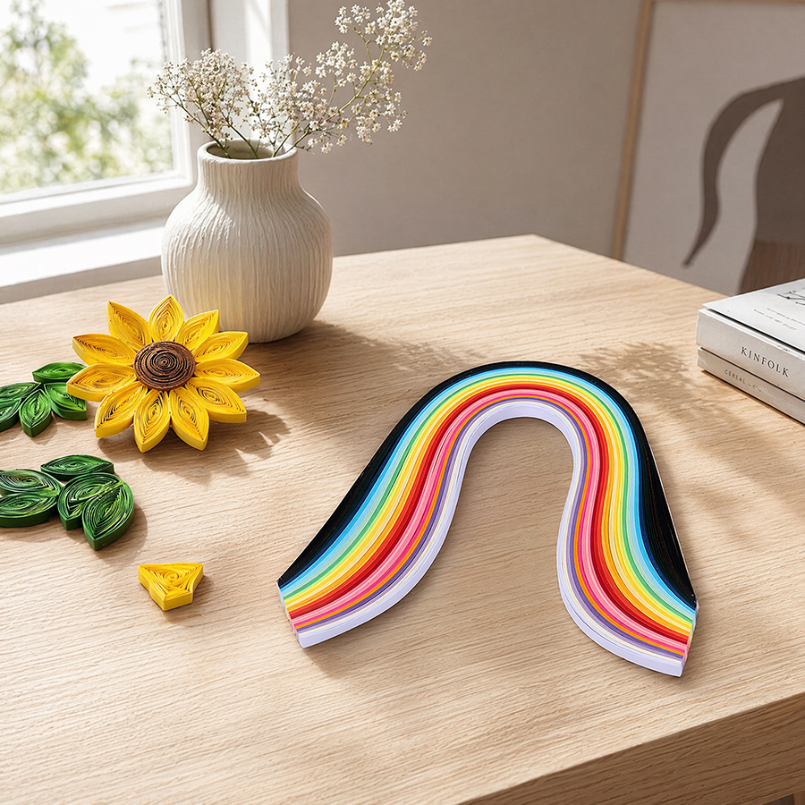 36 Warna 260 Lembar Kertas Qui - Quilling Paper Strips ulasan dan harga