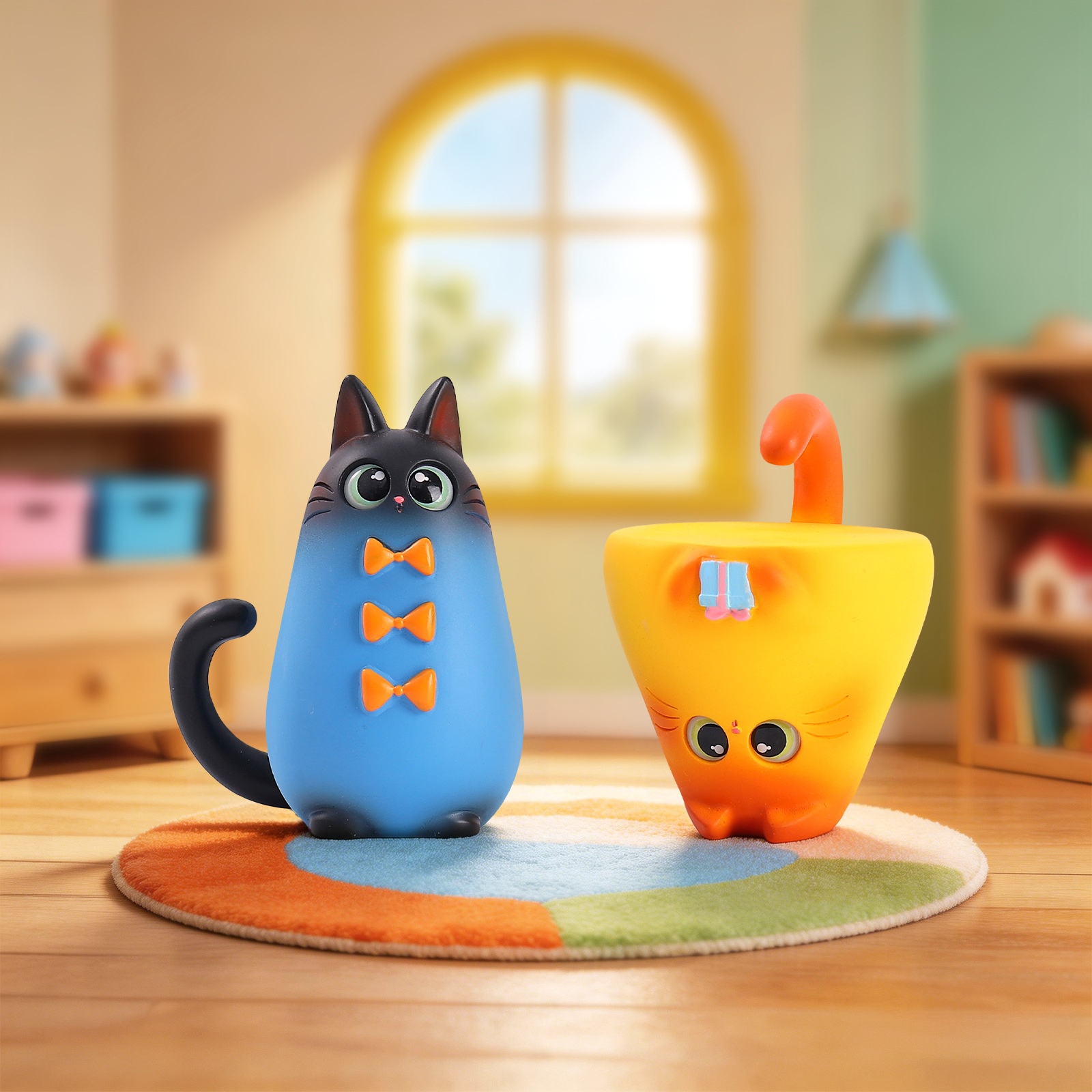 Figur Kucing Blind Box Resin K - Art Craft Website ulasan dan harga