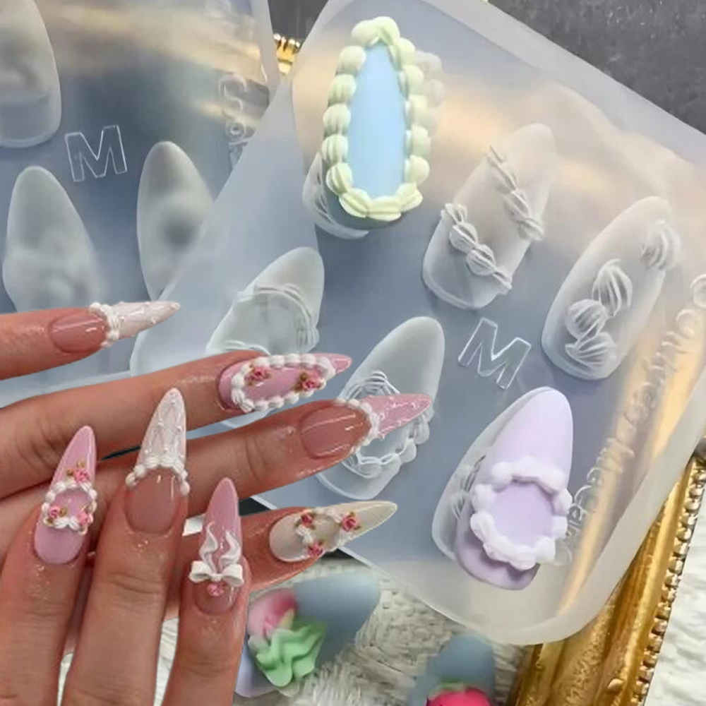 1pc Cetakan Silikon 3D untuk S - Art Craft Template ulasan dan harga