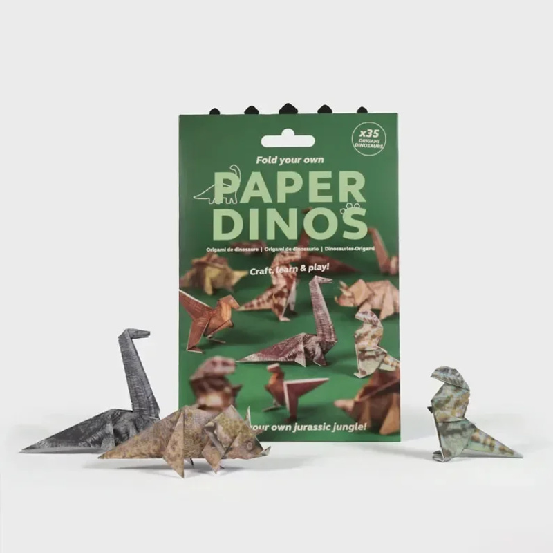 50 Lembar Kertas Origami Kreat - Art Craft Dinosaurs ulasan dan harga