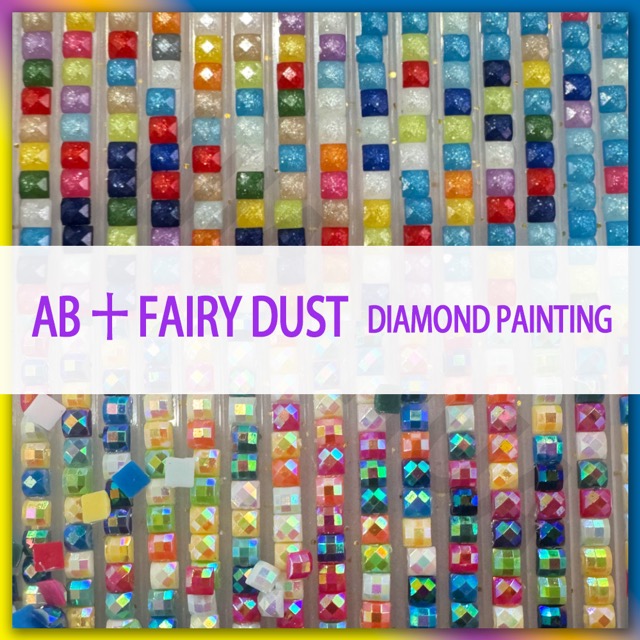 Kit Lukisan Berlian DIY 5D AB  - Light Art And Craft ulasan dan harga