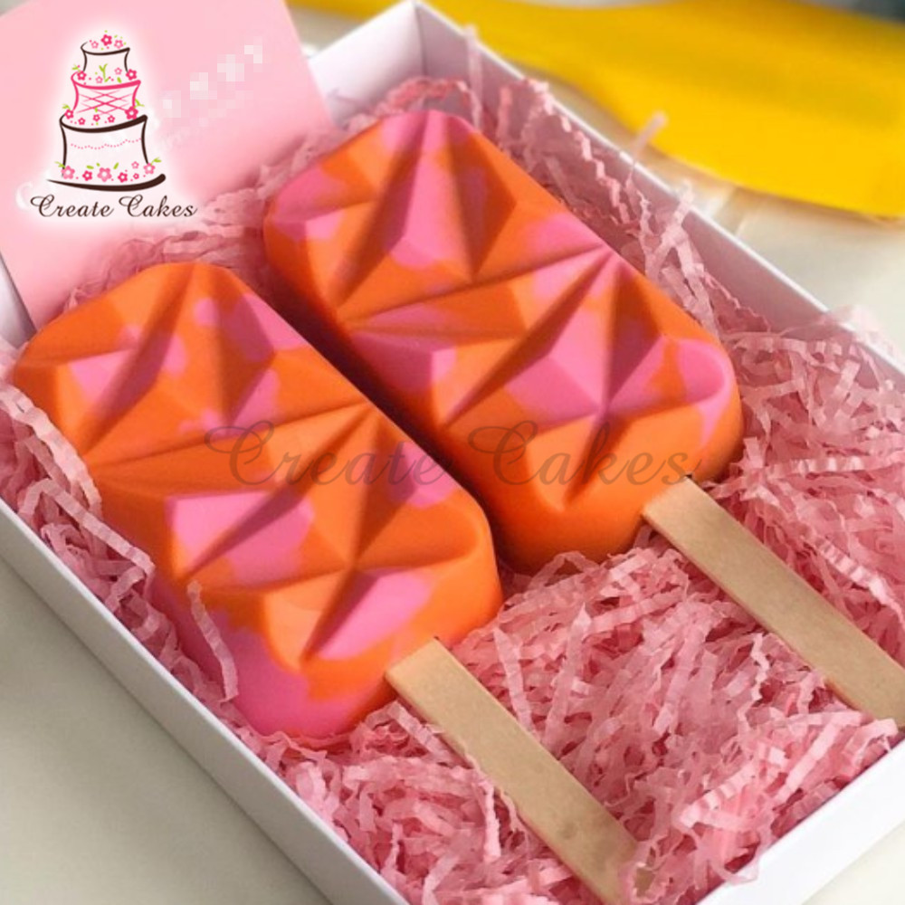 Berbagai Bentuk Es Krim Siliko - Art Craft Ice Cream ulasan dan harga