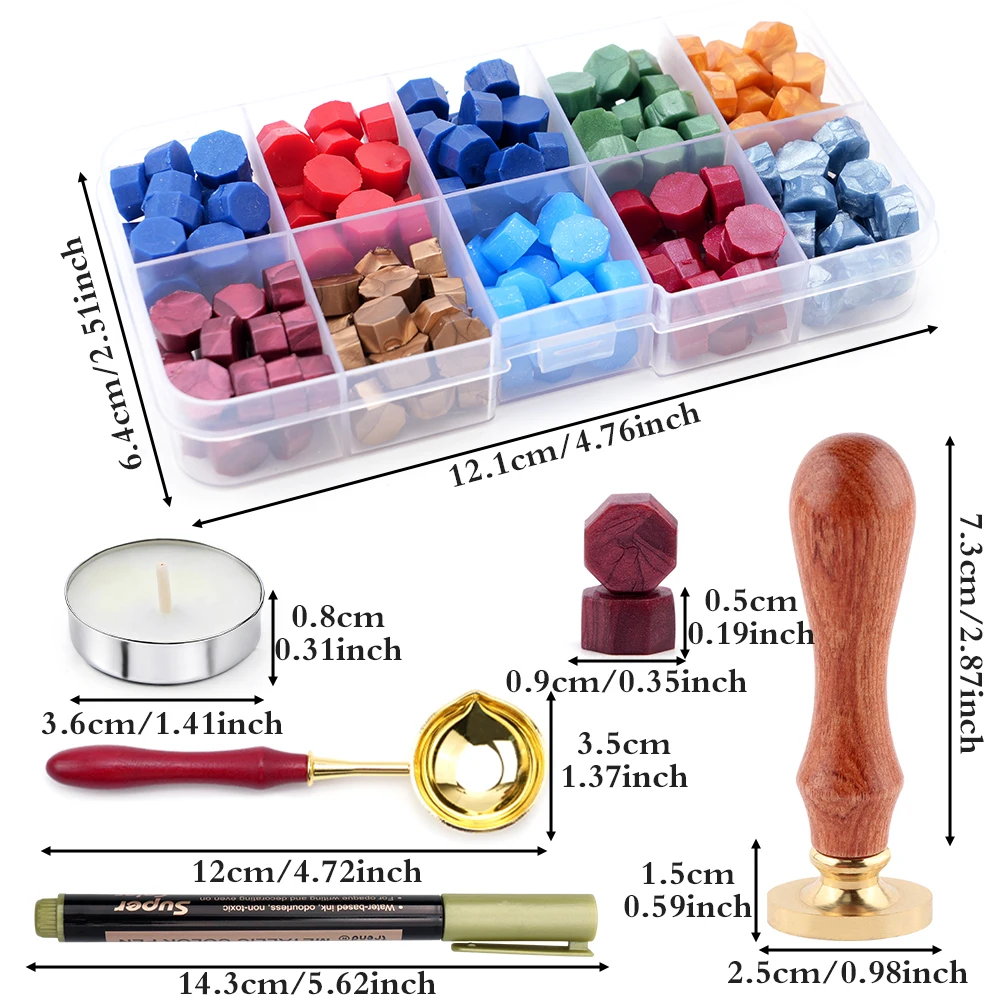 Kit Lilin Segel Warna-warni Al - Batik Wax Kit ulasan dan harga