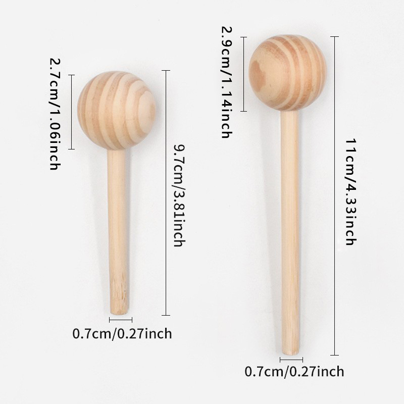5 Buah/Lot Lolipop Kayu Yang B - Art Craft Website ulasan dan harga