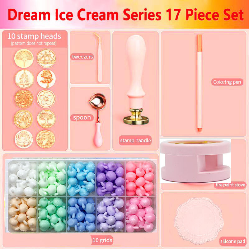 Set stempel lilin baru, Kit li - Batik Wax Kit ulasan dan harga