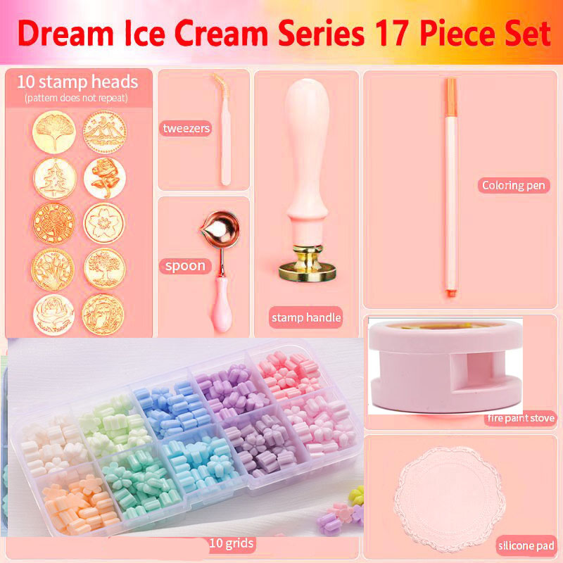 Set stempel lilin baru, Kit li - Batik Wax Kit ulasan dan harga